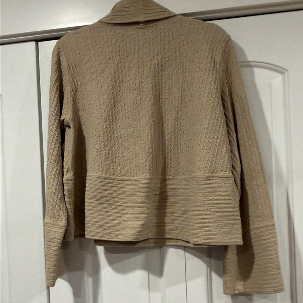 lululemon athletica retreat yourself‎ Women's Tan Cowl Neck Sweater s/xs - Picture 6 of 8